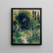 Ogród - Pierre-Auguste Renoir — oprawiony obraz na ścianie