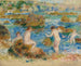 Chłopcy nagie na skałach, Guernsey - Pierre-Auguste Renoir — widok dzieła