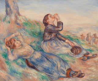 Zbieraczki winogron - Pierre-Auguste Renoir — widok dzieła