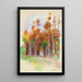 Bosquet d'arbres - Pierre-Auguste Renoir — oprawiony obraz na ścianie