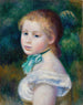 Head of Young Girl Tête de jeune fille - Pierre-Auguste Renoir — widok dzieła
