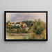 Domy w parku - Pierre-Auguste Renoir — oprawiony obraz na ścianie
