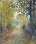 W lesie - Pierre-Auguste Renoir — widok dzieła