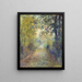 W lesie - Pierre-Auguste Renoir — oprawiony obraz na ścianie