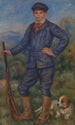 Jean w myśliwym - Pierre-Auguste Renoir — widok dzieła