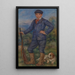 Jean w myśliwym - Pierre-Auguste Renoir — oprawiony obraz na ścianie