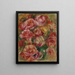 Jet de roses - Pierre-Auguste Renoir — oprawiony obraz na ścianie