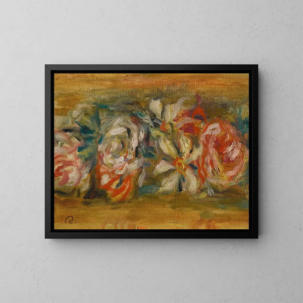 Jet de fleurs - Pierre-Auguste Renoir — oprawiony obraz na ścianie
