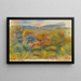 Czerwona Wzgórze - Pierre-Auguste Renoir — oprawiony obraz na ścianie