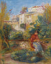 La Terrasse à Cagnes - Pierre-Auguste Renoir — widok dzieła