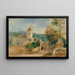 La Chapelle, Cagnes - Pierre-Auguste Renoir — oprawiony obraz na ścianie