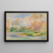 Pejzaż II - Pierre-Auguste Renoir — oprawiony obraz na ścianie