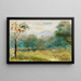 Krajobraz południowej Francji Cagnes-sur-Mer - Pierre-Auguste Renoir — oprawiony obraz na ścianie