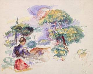 PierreAuguste Renoir - Landscape with a Girl.webp