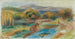 Myjąca w pejzażu - Pierre-Auguste Renoir — widok dzieła