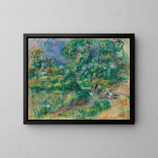 Le Bal - Pierre-Auguste Renoir — oprawiony obraz na ścianie