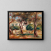 Le Jardin des Collettes - Pierre-Auguste Renoir — oprawiony obraz na ścianie