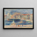 Port w Saint-Tropez - Pierre-Auguste Renoir — oprawiony obraz na ścianie