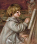 Mały malarz Claude Renoir - Pierre-Auguste Renoir — widok dzieła