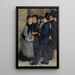 La Sortie du conservatoire - Pierre-Auguste Renoir — oprawiony obraz na ścianie