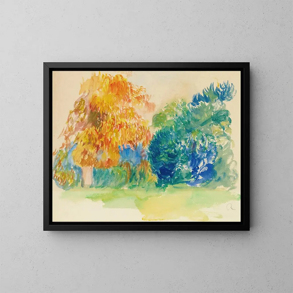 Drzewo - Pierre-Auguste Renoir — oprawiony obraz na ścianie