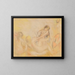 Les Baigneuses au crabe I - Pierre-Auguste Renoir — oprawiony obraz na ścianie