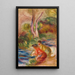 Myjące kobiety - Pierre-Auguste Renoir — oprawiony obraz na ścianie