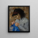 Lise Couture - Pierre-Auguste Renoir — oprawiony obraz na ścianie