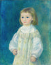 Lucie Bérard Dziecko w białym - Pierre-Auguste Renoir — widok dzieła