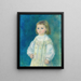 Lucie Bérard Dziecko w białym - Pierre-Auguste Renoir — oprawiony obraz na ścianie