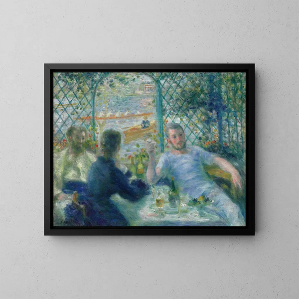 Obiad w restauracji Fournaise - Pierre-Auguste Renoir — oprawiony obraz na ścianie