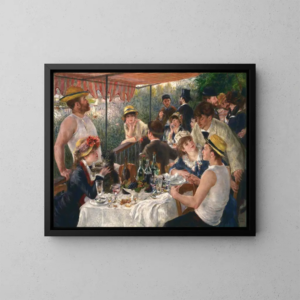 Obiad kajakarzy - Pierre-Auguste Renoir — oprawiony obraz na ścianie