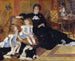 Madame Georges Charpentier, Marguerite-Louise Lemonnier i jej dzieci Georgette-Berthe i Paul-Émile-Charles - Pierre-Auguste Renoir — widok dzieła