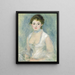 Madame Henriot - Pierre-Auguste Renoir — oprawiony obraz na ścianie