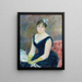 Madame Léon Clapisson - Pierre-Auguste Renoir — oprawiony obraz na ścianie