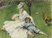 Madame Monet i jej syn - Pierre-Auguste Renoir — widok dzieła