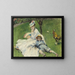 Madame Monet i jej syn - Pierre-Auguste Renoir — oprawiony obraz na ścianie