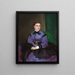 Mademoiselle Sicot - Pierre-Auguste Renoir — oprawiony obraz na ścianie