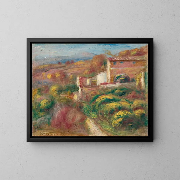 Maison de la Poste - Pierre-Auguste Renoir — oprawiony obraz na ścianie