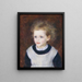 Marguerite-Thérèse Margot Bérard 1874-1956 - Pierre-Auguste Renoir — oprawiony obraz na ścianie