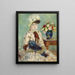 Mlle Charlotte Berthier - Pierre-Auguste Renoir — oprawiony obraz na ścianie