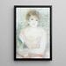 Mlle Jeanne Samary - Pierre-Auguste Renoir — oprawiony obraz na ścianie