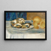 Martwa natura z cytrynami i ostrygami - Pierre-Auguste Renoir — oprawiony obraz na ścianie