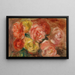 Martwa natura z różami - Pierre-Auguste Renoir — oprawiony obraz na ścianie