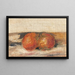 Martwa natura, dwa jabłka - Pierre-Auguste Renoir — oprawiony obraz na ścianie