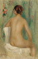 Nu siedzący od tyłu - Pierre-Auguste Renoir — widok dzieła