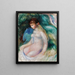 Pas assis - Pierre-Auguste Renoir — oprawiony obraz na ścianie