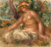 Nu siedzący - Pierre-Auguste Renoir — widok dzieła