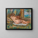 Odalisque couchée - Pierre-Auguste Renoir — oprawiony obraz na ścianie