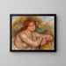Studium aktu, kobiecy tors - Pierre-Auguste Renoir — oprawiony obraz na ścianie